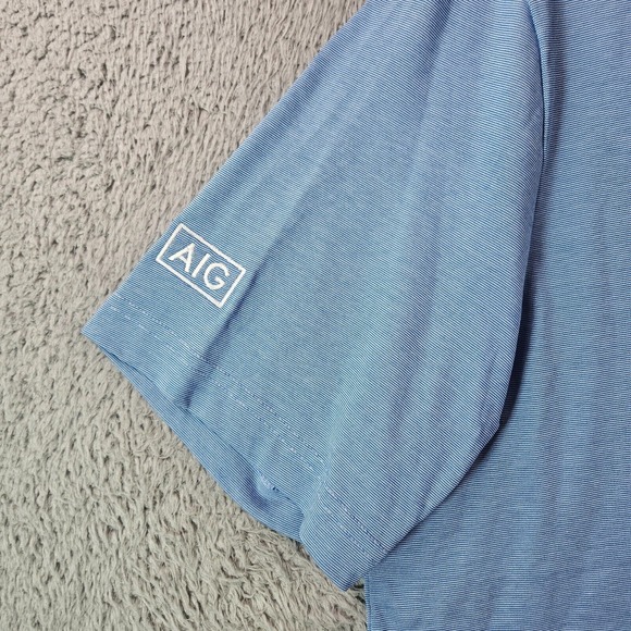 Travis Mathew Polo Shirt Men Large Short Sleeve Blue - L‎ - Picture 3 of 12